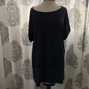 Calvin Klein Navy blouse.